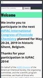 Mobile Screenshot of iupac2014.org